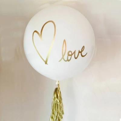 Большой латексный шар "Love-Love"